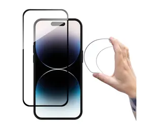 Wozinsky Flexi Nano Glass Full Cover černá / Ochranné sklo / iPhone 14 Pro / Flexibilní