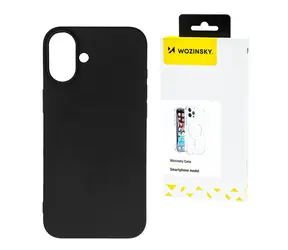 Wozinsky Liquid Silicone Case Samsung Galaxy S24 FE černá / Kryt / MagSafe / Silikon