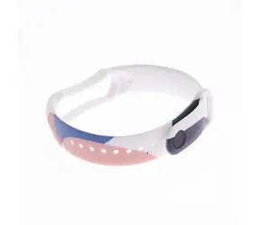Hurtel Silikonový řemínek Moro pro Xiaomi Mi Band 5/6 vzor 10 / Řemínek / Silikon