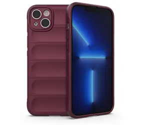 Hurtel Magic Shield Case vínová / Ochranný kryt / Apple iPhone 14 Plus / Elastický, odolný