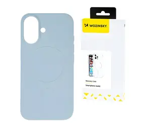 Wozinsky Liquid Silicone Case MagSafe modrá / Ochranný kryt / Samsung Galaxy S25 Ultra / MagSafe