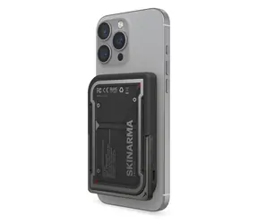 Skinarma Nexus Mecha černá / Powerbanka / MagSafe / stojánek / 5000 mAh / USB-C PD 20W