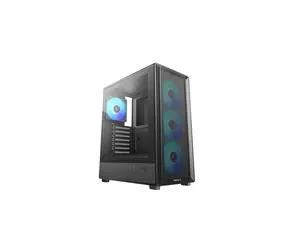 Deepcool CC550 4F černá / PC skříň / Midi Tower / Temperované sklo / USB-C