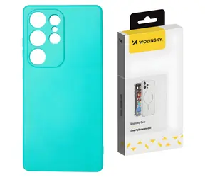Wozinsky Silicone Case pro Samsung Galaxy S24 FE Mint / Pouzdro / Silikonové