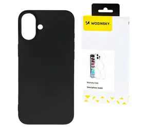 Wozinsky Silicone Case flexibilní pro Samsung Galaxy S25 Ultra černá / Pouzdro na mobilní telefon / Flexibilní silikon