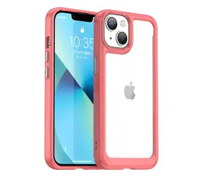 Hurtel Outer Space Case pro Apple iPhone 14 červená / Kryt / Gelový rámeček
