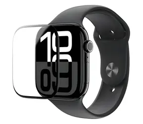 AmazingThing Radix Film / Ochranná fólie s černým rámečkem / Apple Watch 42mm