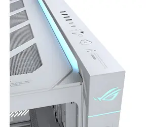 ASUS ROG Cronox White Edition / Skříň / ATX / prohnuté tvrzené sklo / ARGB