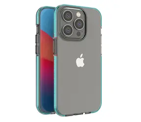 Hurtel Spring Case pouzdro pro Apple iPhone 14 Pro světle modrá / Pouzdro / Silikonové / Zesílený rám