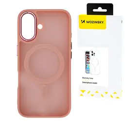 Wozinsky Fashion Case MagSafe růžová / Zadní kryt / Samsung Galaxy S25+ / MagSafe