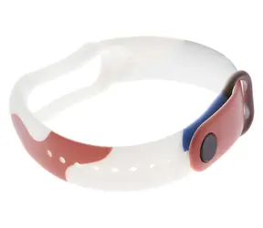 Hurtel Silikonový řemínek Moro pro Xiaomi Mi Band 3/4 vzor 8 / Řemínek / Silikon