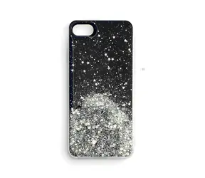 Hurtel Star Glitter třpytivý kryt černá / Kryt / Apple iPhone 13 Pro