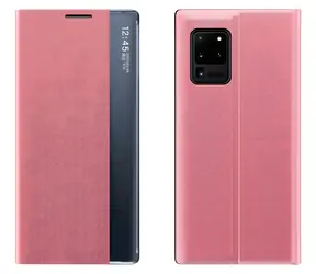 Hurtel Sleep Case pro Samsung Galaxy A73 růžová / Flipové pouzdro / Stojánek