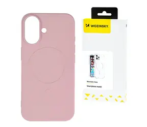 Wozinsky Liquid Silicone Case MagSafe růžová / Ochranný kryt pro Samsung Galaxy S25+ / Silikonový / MagSafe