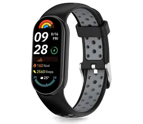 Tech-Protect IconBand Air černo-šedý / Řemínek / pro Xiaomi Smart Band 8, 9, 10, NFC