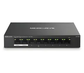 TP-Link Mercusys MS108GP / Switch / 8x GLAN / 7x PoE+ / desktop