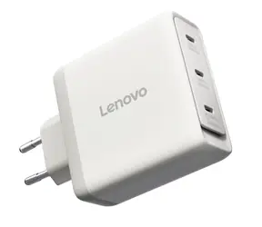 Lenovo Multi-port GaN nabíječka Seashell / Napájecí adaptér / 100 W / 3x USB-C / 90–264 V