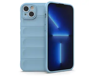 Hurtel Magic Shield Case pouzdro pro Apple iPhone 14 Plus světle modrá / Pouzdro / Odolné / Flexibilní