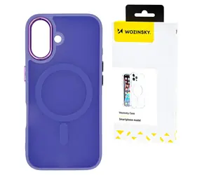 Wozinsky Fashion Case Samsung Galaxy S24 FE fialová / Kryt / MagSafe