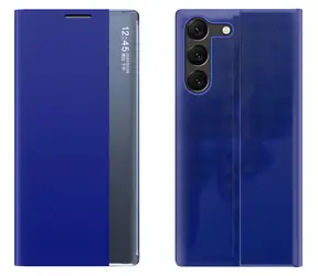 Hurtel Sleep View flipové pouzdro pro Xiaomi Redmi 13C/POCO C65 modré / Pouzdro / Flipové s okénkem