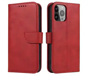 Hurtel Magnet Case pro Samsung Galaxy S23+ červená / Pouzdro / Flip / Magnetické zavírání