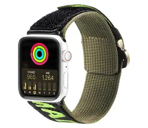 Dux Ducis Strap Outdoor Version černá / Řemínek / Apple Watch Ultra, SE, 1–9 / 49, 45, 44, 42 mm / nylonový