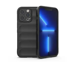 Hurtel Magic Shield Case pro Apple iPhone 13 Pro černá / Ochranný kryt / Pružný, odolný