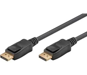 Goobay DisplayPort 2.0/2.1 5m černá / Kabel / 10K/30Hz / 54 Gbit/s / HDCP 2.2