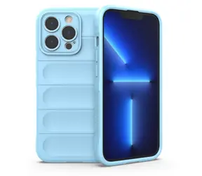 Hurtel Magic Shield ochranný kryt pro Apple iPhone 13 Pro světle modrá / Kryt / Flexibilní / Armor