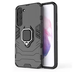 Hurtel Ring Armor pro Samsung Galaxy S23+ černá / Ochranný kryt / Magnetický kroužkový držák