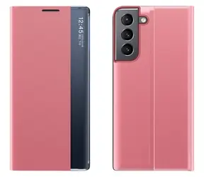 Hurtel New Sleep Case pro Samsung Galaxy S23+ růžová / Flipové pouzdro / Stojánek