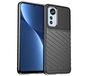 Hurtel Thunder Case Xiaomi 12 Lite černá / Kryt na telefon / Odolný silikon
