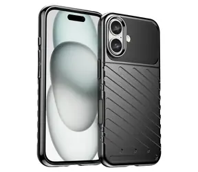Hurtel Thunder Case iPhone 16 Plus černá / Kryt / Silikon