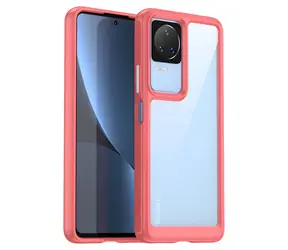 Hurtel Outer Space pouzdro pro Xiaomi Poco F4 5G červená / Pouzdro / Flexibilní rámeček