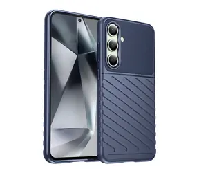Hurtel Thunder Case modrá / Odolný silikonový kryt / Samsung Galaxy S24 FE