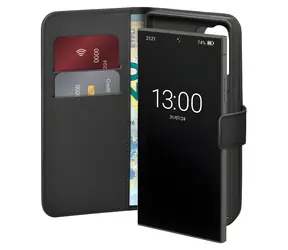 Puro Eco-Leather pouzdro pro Samsung Galaxy S26 Ultra černé / Pouzdro / Peněženkové / Eko-kůže / Flip