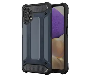 Hurtel Hybrid Armor modrá / Kryt / Samsung Galaxy A73 / Odolná hybridní konstrukce