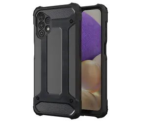 Hurtel Hybrid Armor černá / Kryt / Samsung Galaxy A73 / Odolná hybridní konstrukce