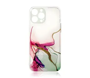 Hurtel Marble gelový kryt pro Xiaomi Redmi Note 11 Pro Mint / Kryt / mramorový vzor