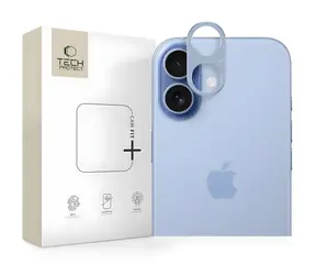 Tech-Protect Camalloy Fit+ iPhone 17 modrá / Ochranné sklo fotoaparátu
