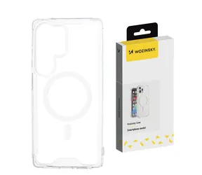 Wozinsky Clear Corner Case MagSafe transparentní / Zadní kryt / Samsung Galaxy S25+ / MagSafe