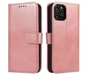 Hurtel Magnet Case Poco M4 Pro 5G růžová / Flipové pouzdro / s klopou a stojánkem / magnetické zavírání
