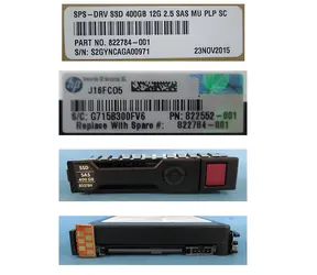 HPE 400GB / SSD / 2.5" / SAS / Hot-Plug