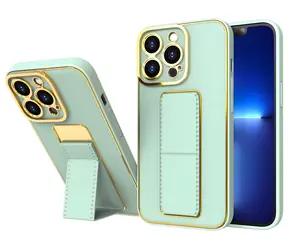 Hurtel Kickstand Case iPhone 12 Pro zelená / Pouzdro / Stojánek