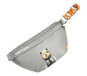 Nimmy Cool&Cute 2.0 Bear šedá / Taška přes rameno