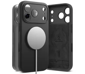 Ringke Silicone Magnetic iPhone 17 Pro fialová / Kryt / MagSafe