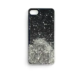 Wozinsky Star Glitter zadní kryt pro Xiaomi Redmi Note 9T 5G černá / Ochranný kryt / třpytivý