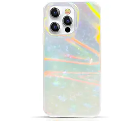 Kingxbar Shell Series perleťově mátová / Pouzdro / Apple iPhone 13 Pro