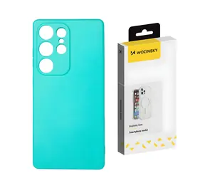 Wozinsky Silikonový kryt Samsung Galaxy S25 Ultra zelená / Kryt / Silikon / Flexibilní