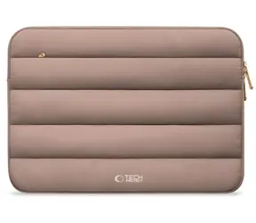 Tech-Protect Fluffy 13-14" hnědá / Pouzdro pro notebook do 14" / hnědá